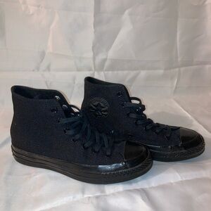 Converse Chuck 70 Mono Black High-Top Sneakers